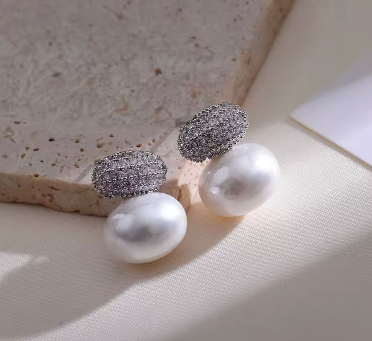 OHRRINGE| PERLE x STRASS