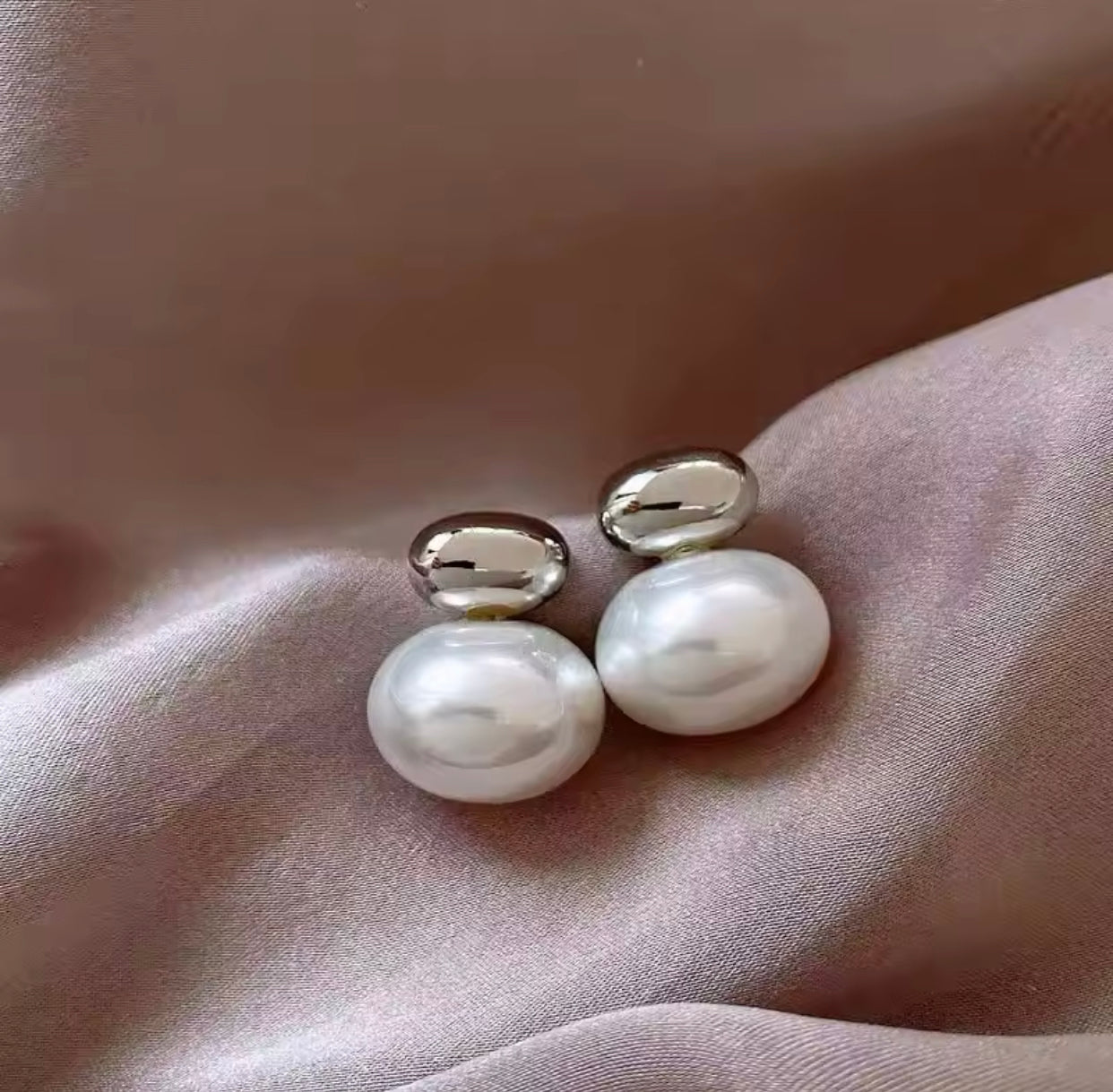 OHRRINGE| PERLE x SILBER